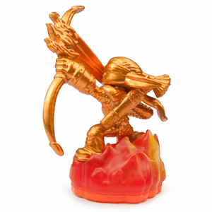 Golden Flameslinger – Amazon Exclusive Skylanders Giants - Golden Flameslinger
