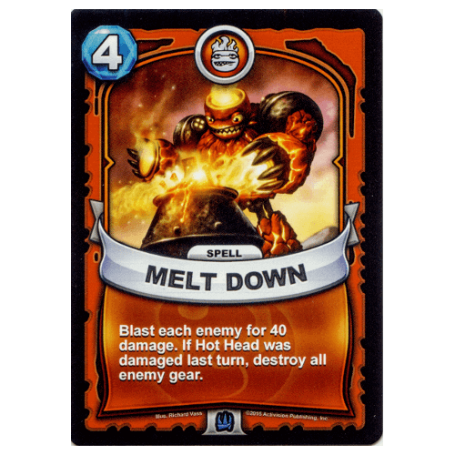 Skylanders Battlecast - Melt Down