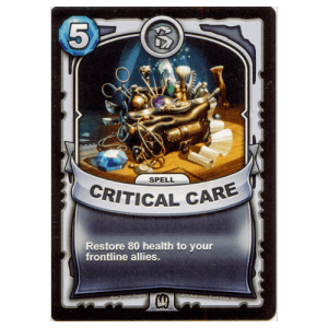 Non-Elemental Spell - Critical Care