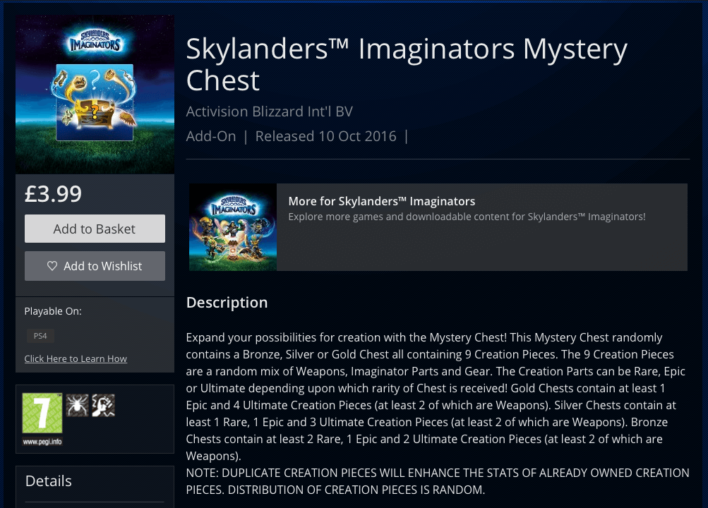 Imaginite Mystery Chest - Skylanders Imaginators